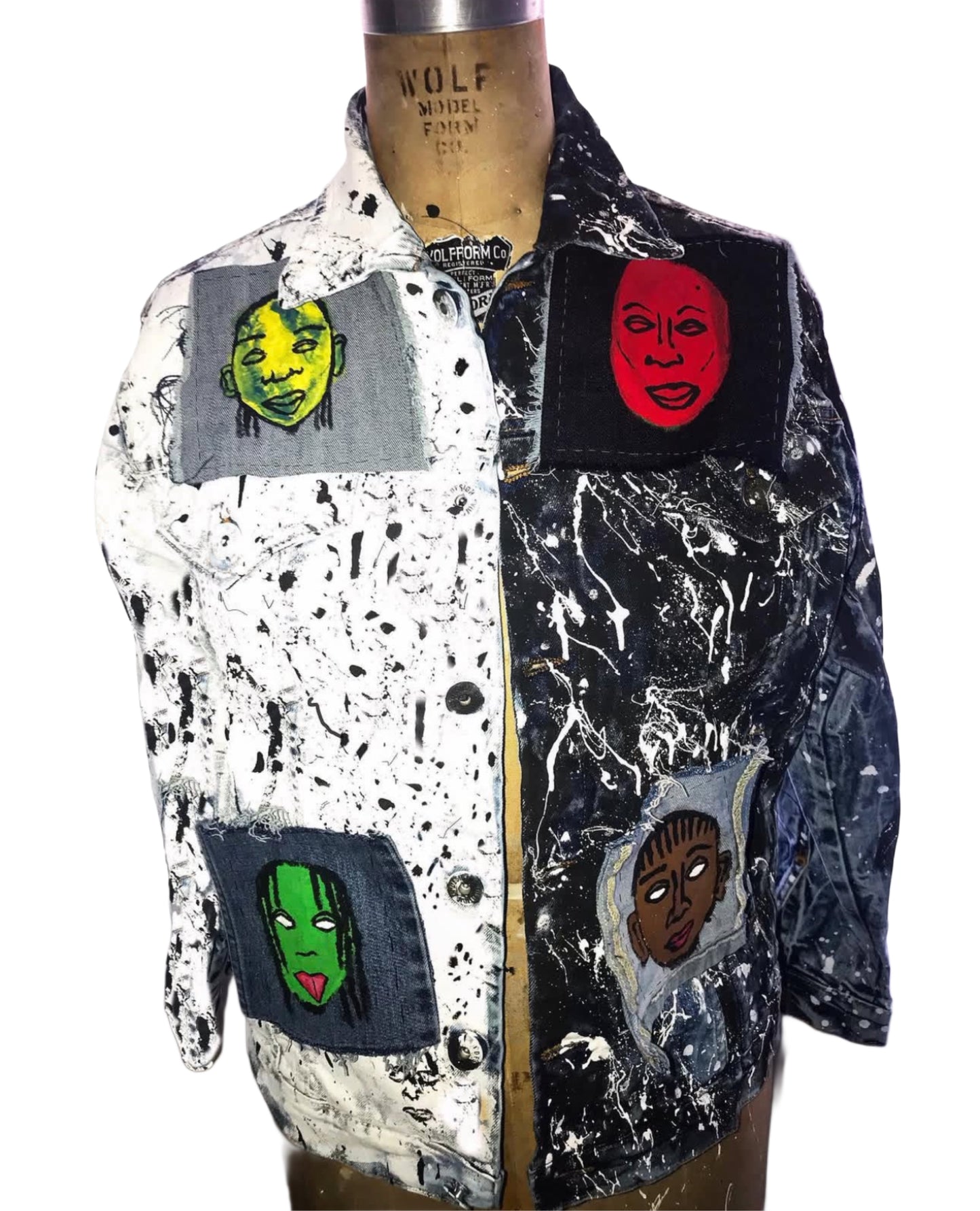 Freestyle Painted Denim Jacket