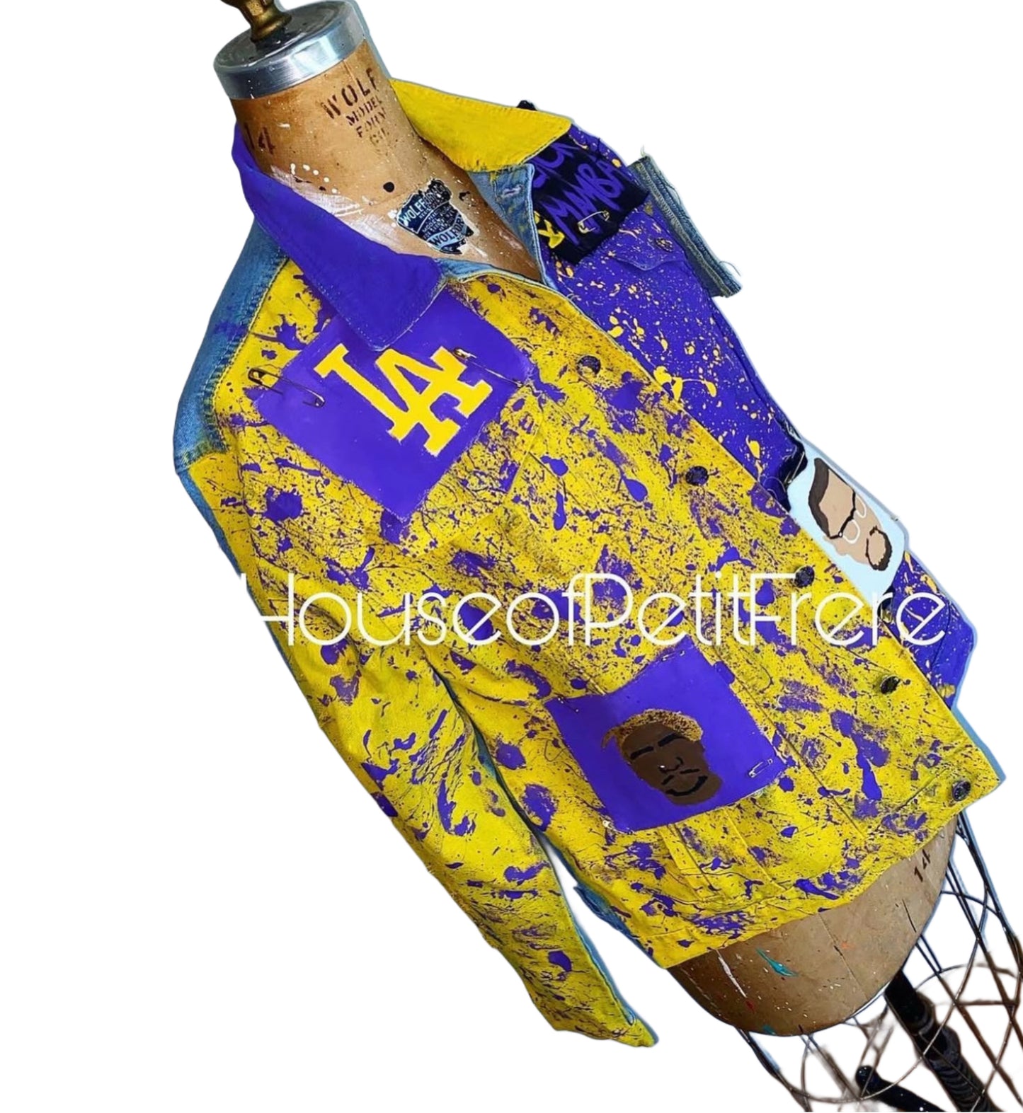 Freestyle Painted Denim Jacket