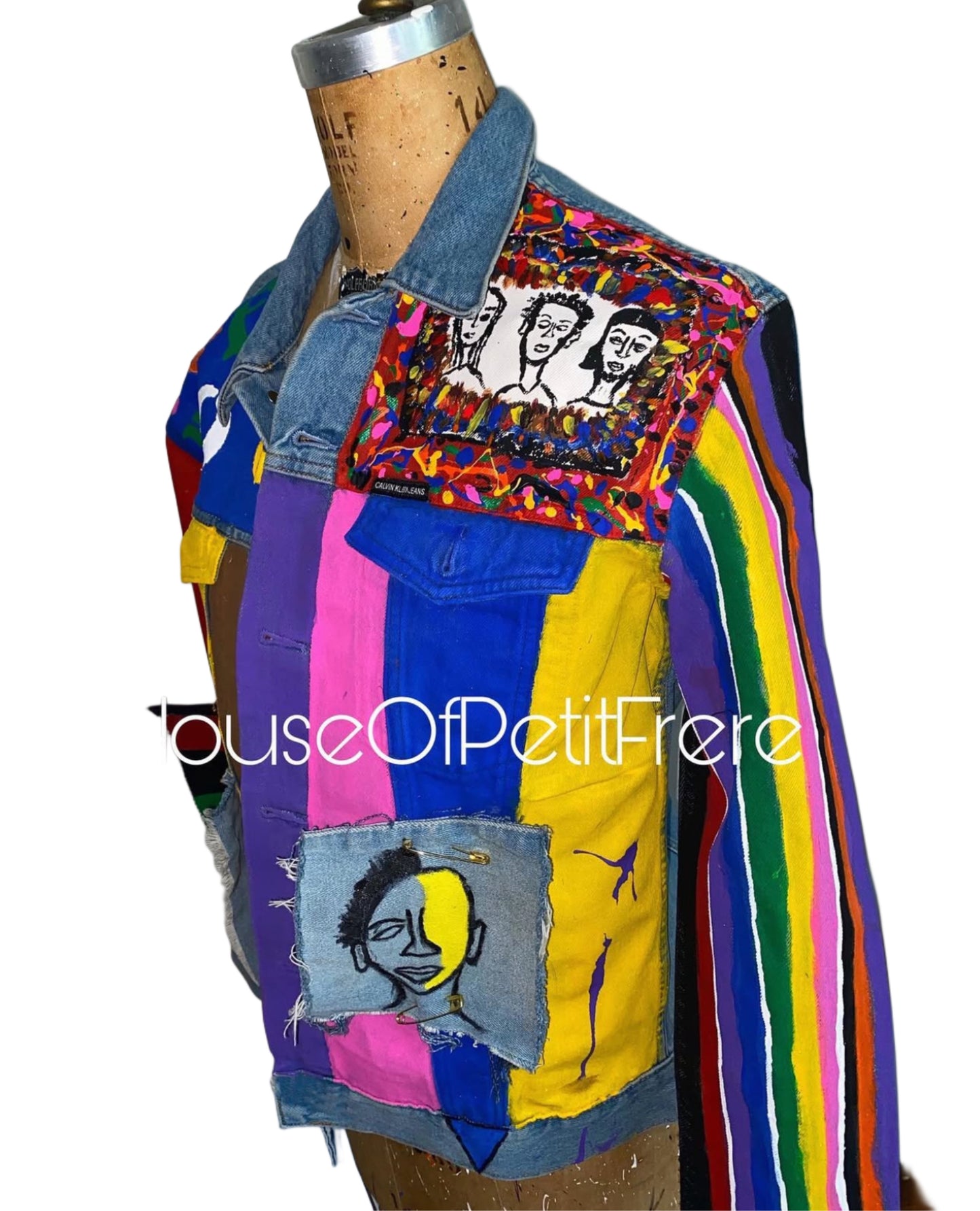 Freestyle Painted Denim Jacket