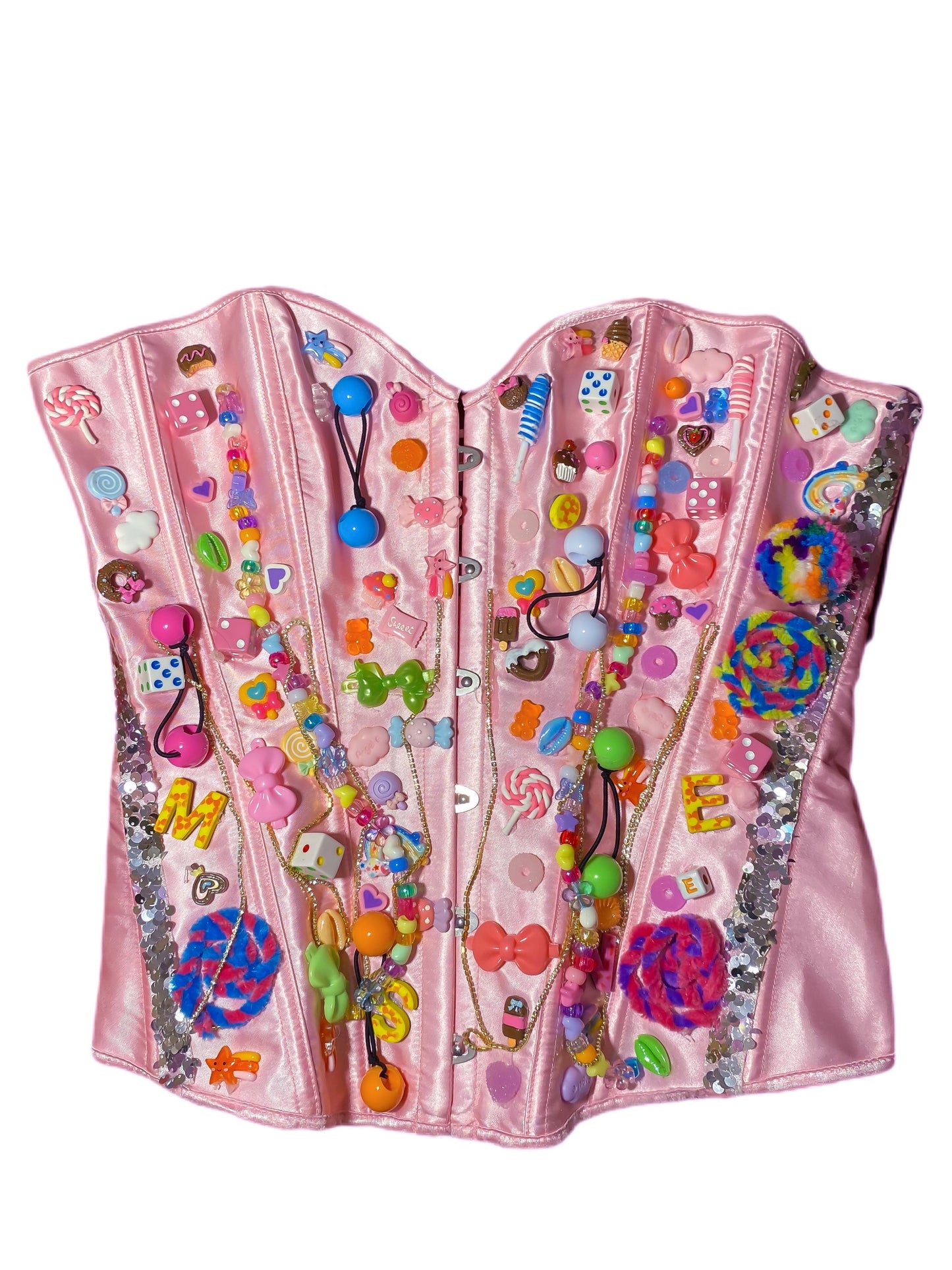 Pink Lush Corset & Panty image 0